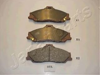 Тормозные колодки JAPANPARTS PA-373AF