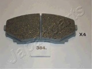 Тормозные колодки JAPANPARTS PA-384AF