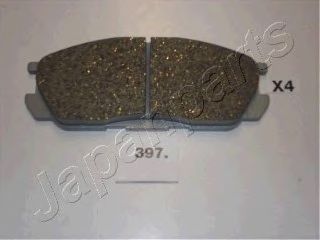 Тормозные колодки JAPANPARTS PA-397AF