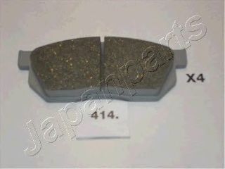 Тормозные колодки JAPANPARTS PA-414AF