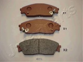 Тормозные колодки JAPANPARTS PA-423AF