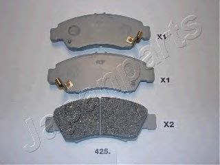 Тормозные колодки JAPANPARTS PA-425AF