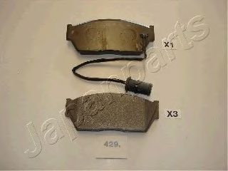 Тормозные колодки JAPANPARTS PA-429AF