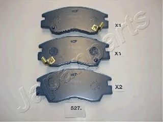 Тормозные колодки JAPANPARTS PA-527AF