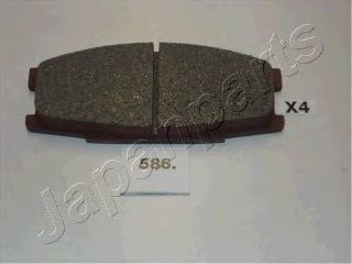 Тормозные колодки JAPANPARTS PA-586AF