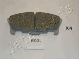 Тормозные колодки JAPANPARTS PA-603AF
