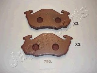 Тормозные колодки JAPANPARTS PA-795AF