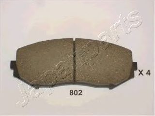 Тормозные колодки JAPANPARTS PA-802AF