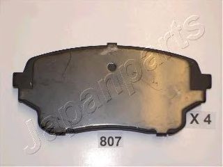 Гальмівні колодки JAPANPARTS PA-807AF