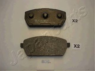 Тормозные колодки JAPANPARTS PA-886AF