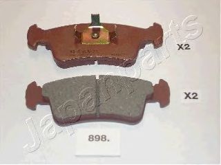 Тормозные колодки JAPANPARTS PA-898AF