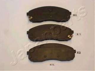 Тормозные колодки JAPANPARTS PA-K13AF