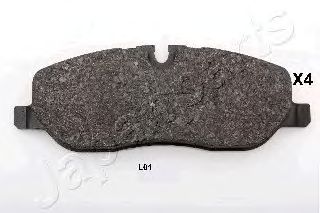 Тормозные колодки JAPANPARTS PA-L01AF
