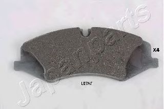 Тормозные колодки JAPANPARTS PA-L07AF