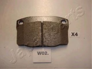 Тормозные колодки JAPANPARTS PA-W02AF
