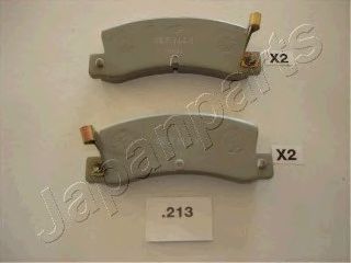 Тормозные колодки JAPANPARTS PP-213AF