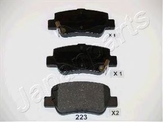 Тормозные колодки JAPANPARTS PP-223AF