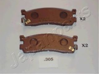 Тормозные колодки JAPANPARTS PP-305AF