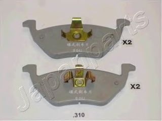 Тормозные колодки JAPANPARTS PP-310AF