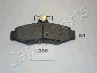 Тормозные колодки JAPANPARTS PP-398AF