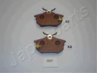 Тормозные колодки JAPANPARTS PP-507AF