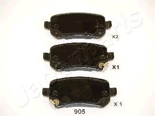 Тормозные колодки JAPANPARTS PP-905AF