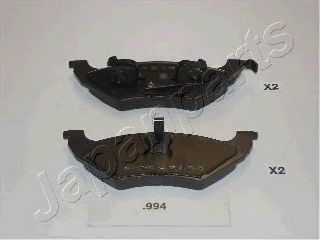Тормозные колодки JAPANPARTS PP-994AF