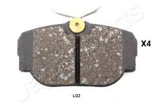 Тормозные колодки JAPANPARTS PP-L02AF