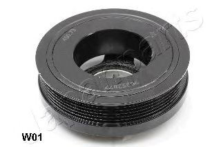 Шкив коленвала JAPANPARTS PU-W01