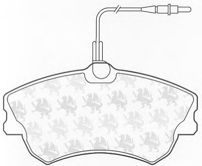 Тормозные колодки QH International BP1065