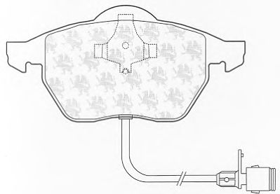 Тормозные колодки QH International BP691