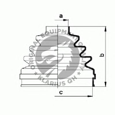 Комплект пыльника ШРУСа QH International QJB2724