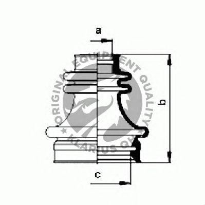 Комплект пильника ШРКШ QH International QJB451