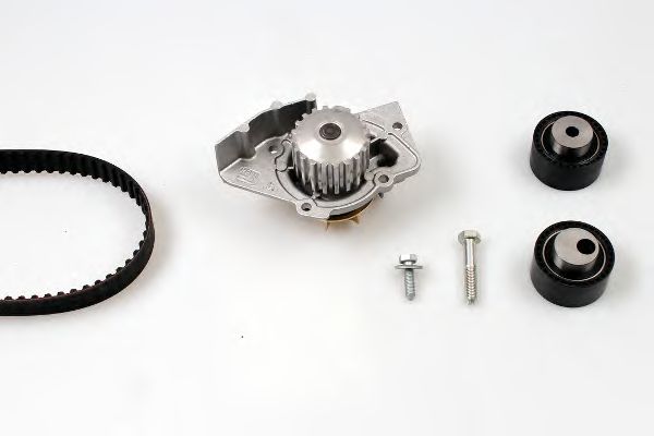 Помпа + комплект ГРМ HEPU PK08411