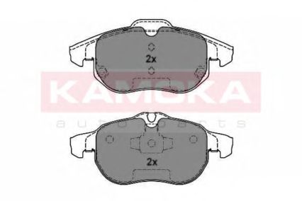 Тормозные колодки KAMOKA JQ1013040