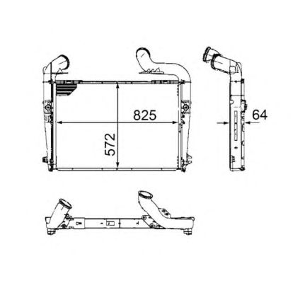 Интеркулер NRF 30224