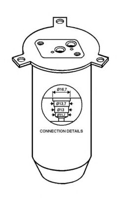 Осушитель кондиционера NRF 33045