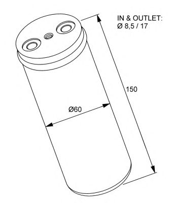 Осушитель кондиционера NRF 33233