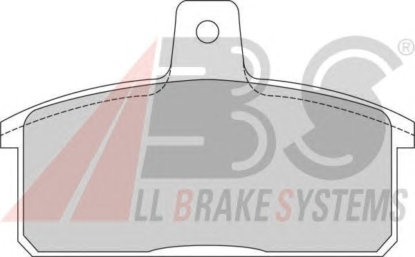 Гальмівні колодки A.B.S. 36851