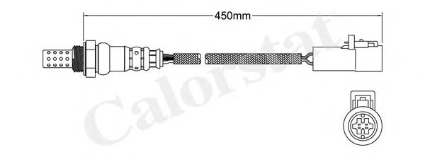 Лямбда-зонд CALORSTAT by Vernet LS140030
