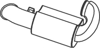 Глушитель DINEX 81731