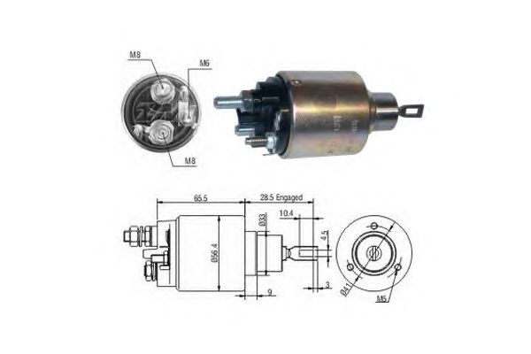 Втягивающее реле ERA ZM3479