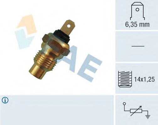Датчик температуры охлаждающей жидкости FAE 31280