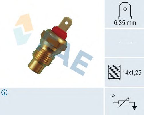 Датчик температуры охлаждающей  жидкости FAE 31590