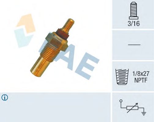 Датчик температуры охлаждающей  жидкости FAE 32020