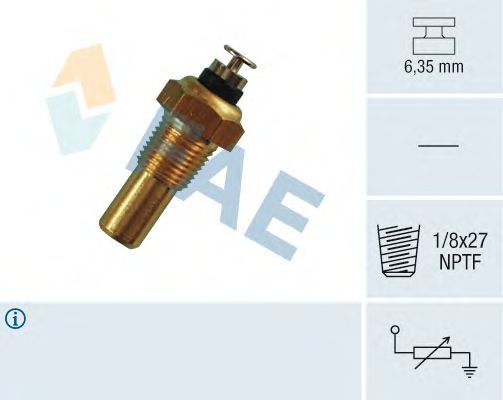 Датчик температуры охлаждающей  жидкости FAE 32070