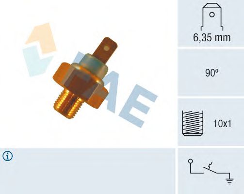 Датчик температуры охлаждающей жидкости FAE 35345