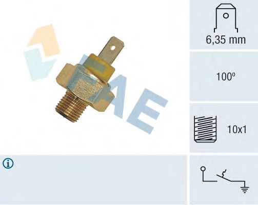 Датчик температуры охлаждающей жидкости FAE 35350