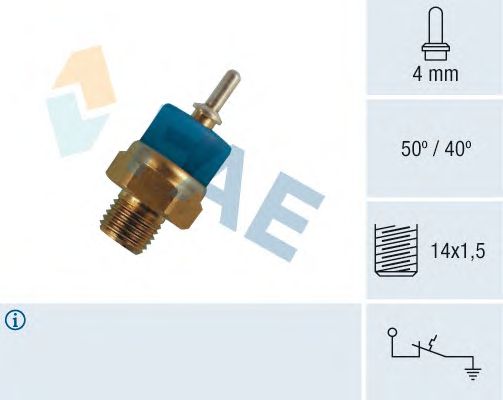 Датчик температуры охлаждающей жидкости FAE 35760