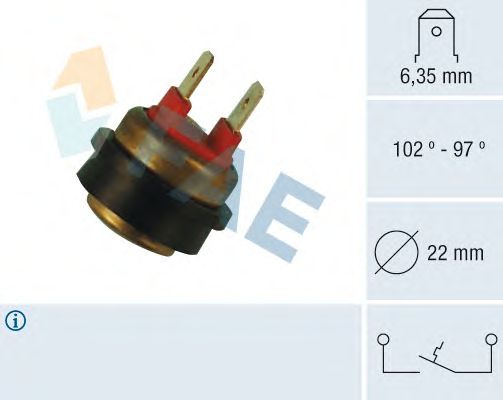 Датчик включения вентилятора FAE 36290
